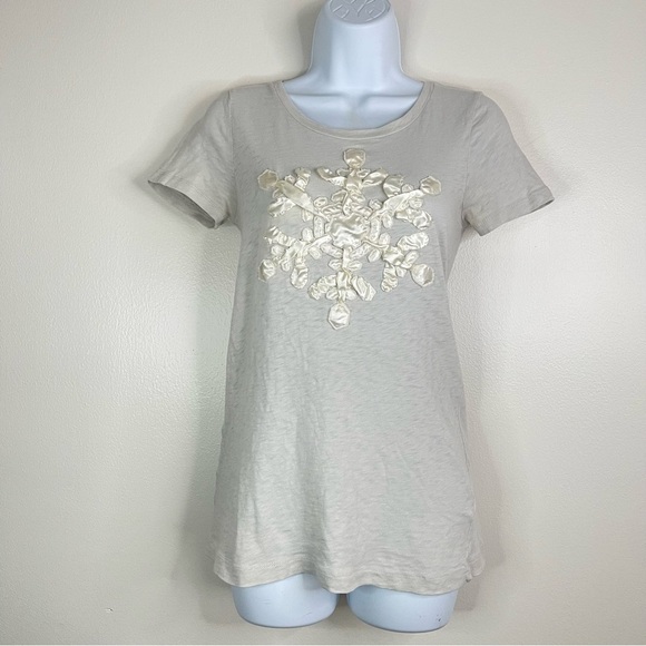 J. Crew Tops - J.Crew Embroidered T-Shirt